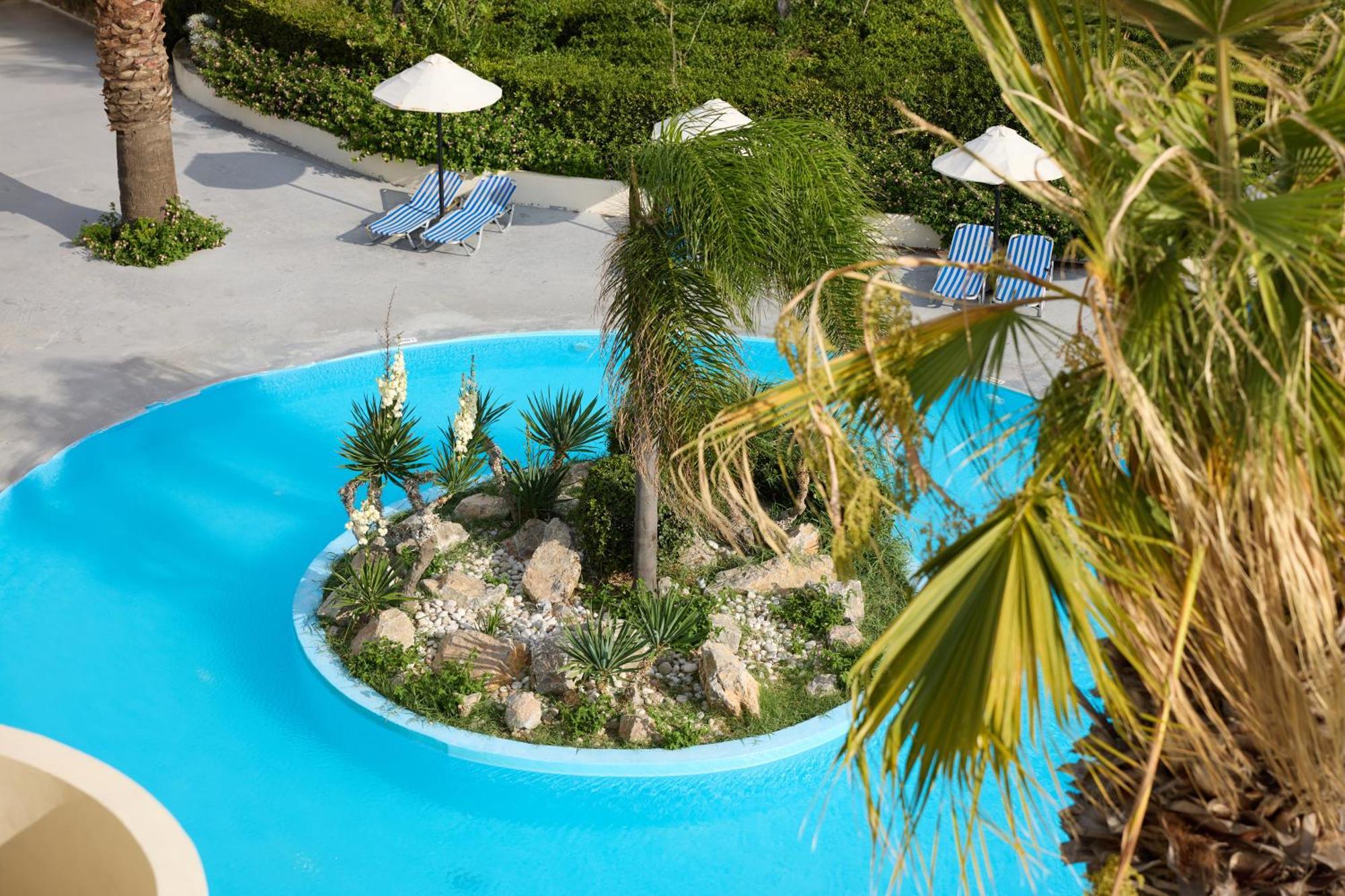 Blue Bay Beach Resort Ialysos  Luaran gambar
